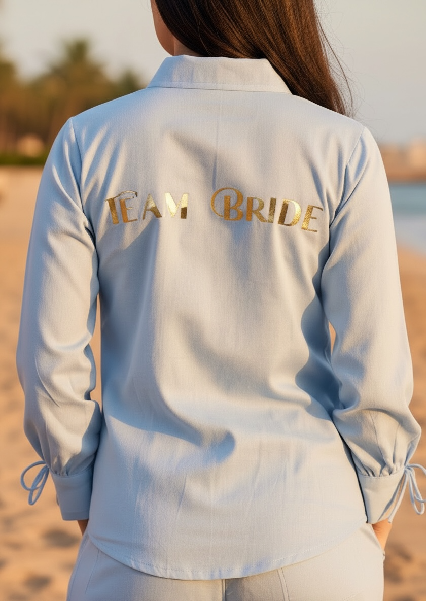 Team Bride Blue Coord Set