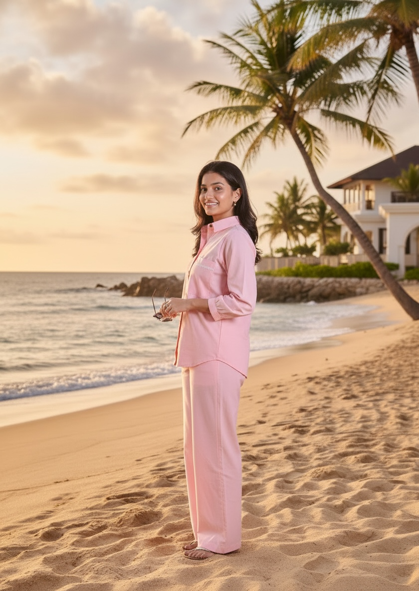 Blush Bridesmaid Coord Set