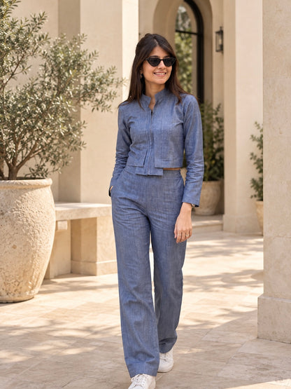Denim Hour Coord Set