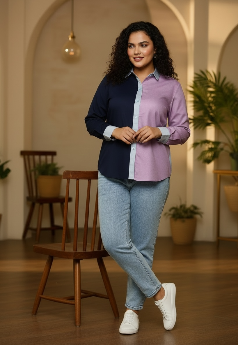 Colorblock Shirt