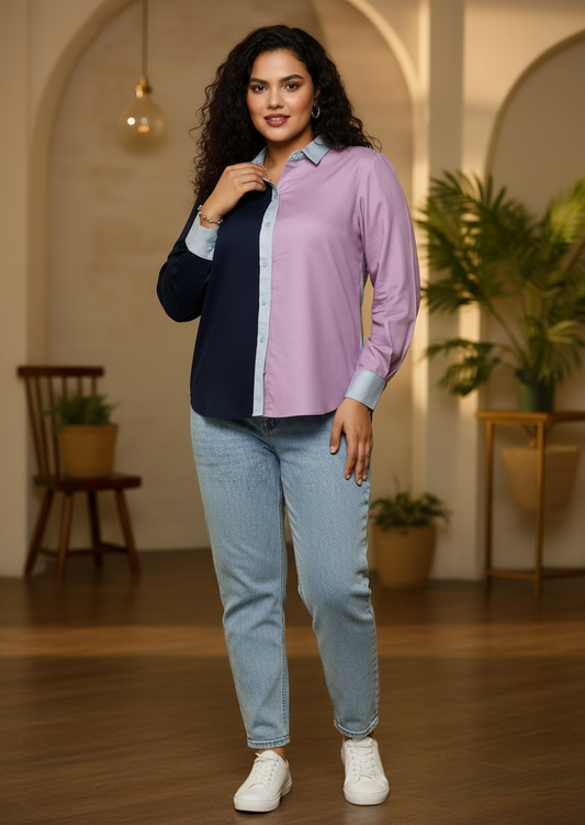 Colorblock Shirt