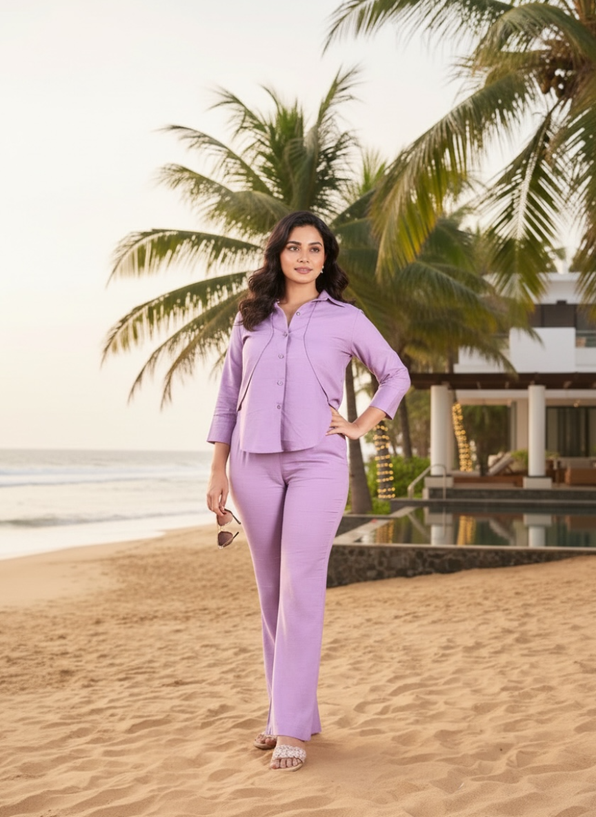 Mrs Lavender Coord Set