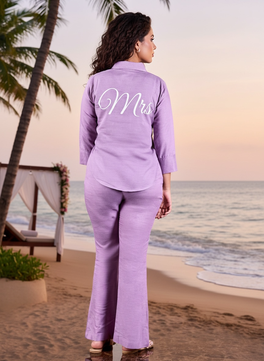 Mrs Lavender Coord Set