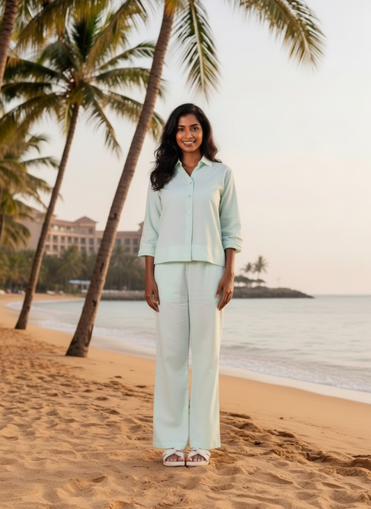 Bridal Era Mint Coord Set