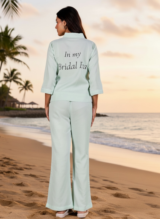 Bridal Era Mint Coord Set