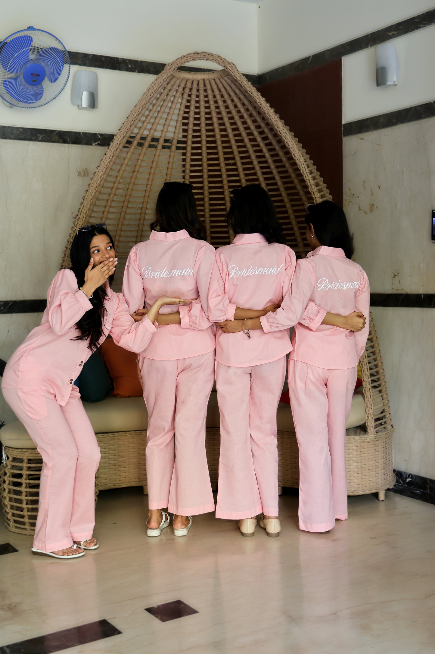 Blush Bridesmaid Coord Set